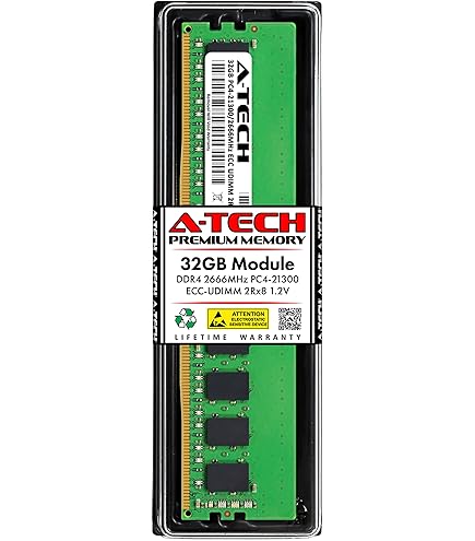 DDR4 2666 ECC REG 16*8　128GB Kingston KSM26SED8/16HD 16GB DDR4 SDRAM Memory Module - 16