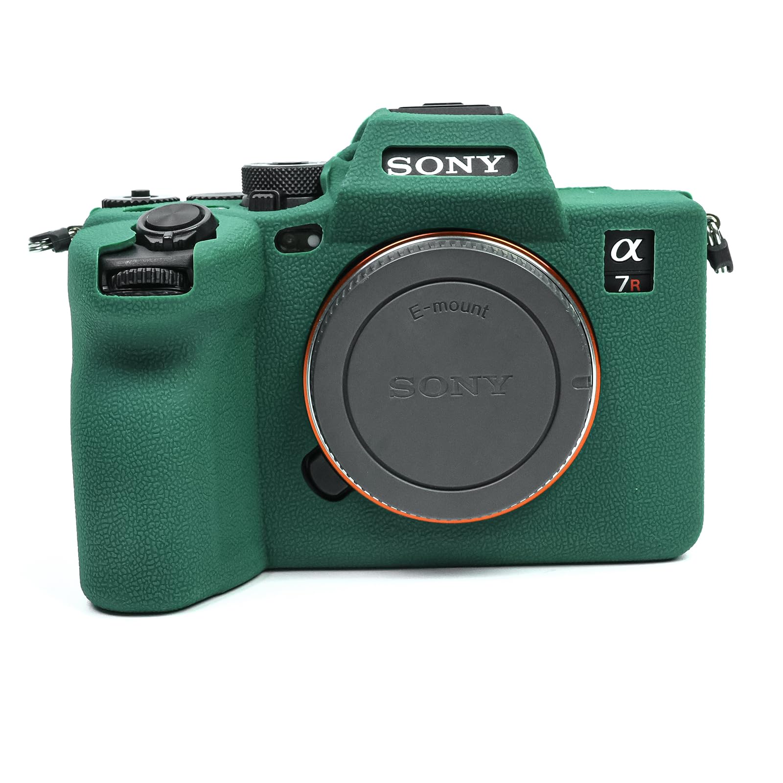 MUZIRI KINOKOO A7 V/A7RV Case, Soft Silicone Protective Case for Sony Alpha 7 V/A7M5/A7R5/ A7 V/A7R V/Alpha 7R V/A7RM5 Digital Camera - Anti-Scratch Slim Fit A7M5/A7R5 Silicon Case - Green