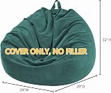 Nobildonna Bean Bag Chair Cover Kids and Adults Plush Toy Organizer Corduroy view 2