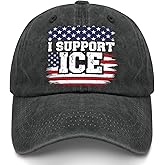 I Support ICES Golf Hats Running Cap for Grandpa