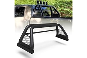 Nixon Offroad Roll Bar for Truck Bed Bar Sport Bar with Light Mount Universal Fit Full Sizes Pickup Trucks Compatible for Dod