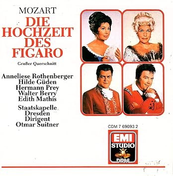Die Hochzeit Des Figaros Staatskapelle Dresden Otmar Suitner Mozart Amazon De Musik Cds Vinyl 