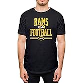 Hybrid Sports NFL - Los Angeles Rams - Football Arch - Men's and Women's Short Sleeve T-Shirt - Size X-Large Los Angeles Rams - Black
