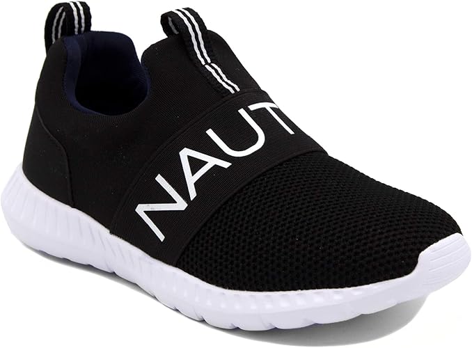 Amazon Com Nautica Kids Boys Slip On Sneaker Comfortable Running