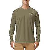 Roadbox Mens UPF 50+ UV Sun Protection Shirts Outdoor Long Sleeve SPF Rash Guard for Fishing Hiking Swimming Running