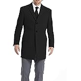 Calvin Klein mens Slim Fit Wool Blend Overcoat Jacket