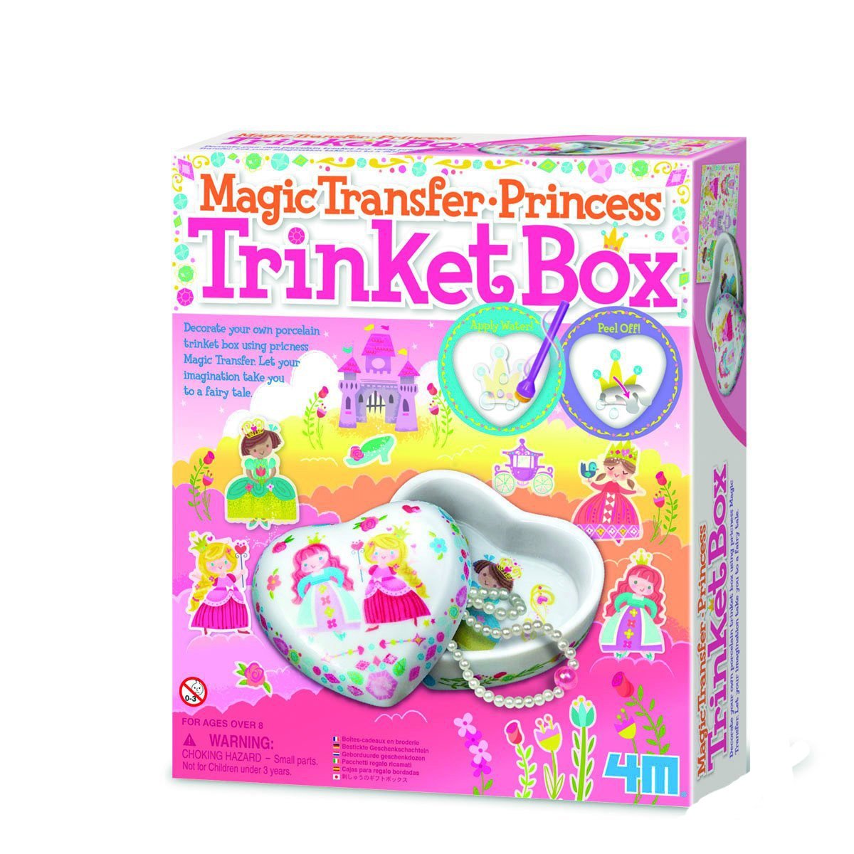 4M Magic Transfer Princess Trinket Box