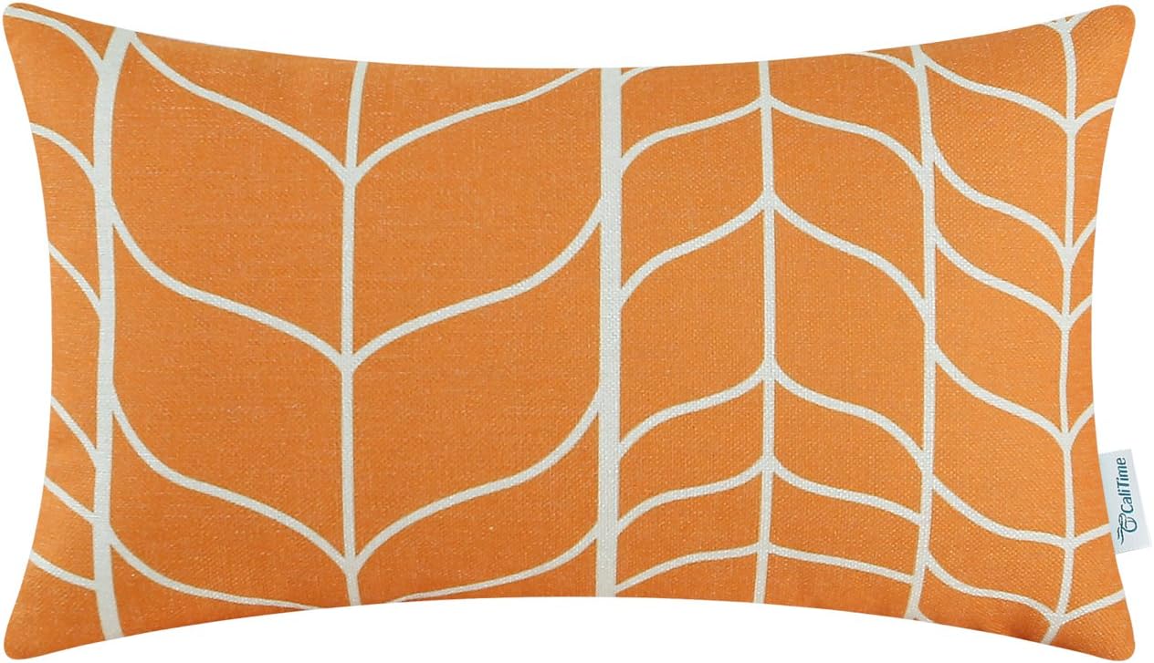 Best Orange Chevron Kitchen Chair Cushions