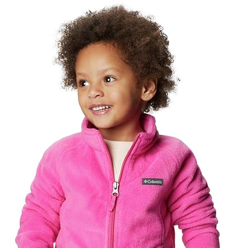 Columbia Baby Girls Benton Springs Fleece Jacket, Pink Ice, Small