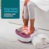 HoMedics Bubblemate Foot Spa Massager with Warm Function & Pumice Stone view 3
