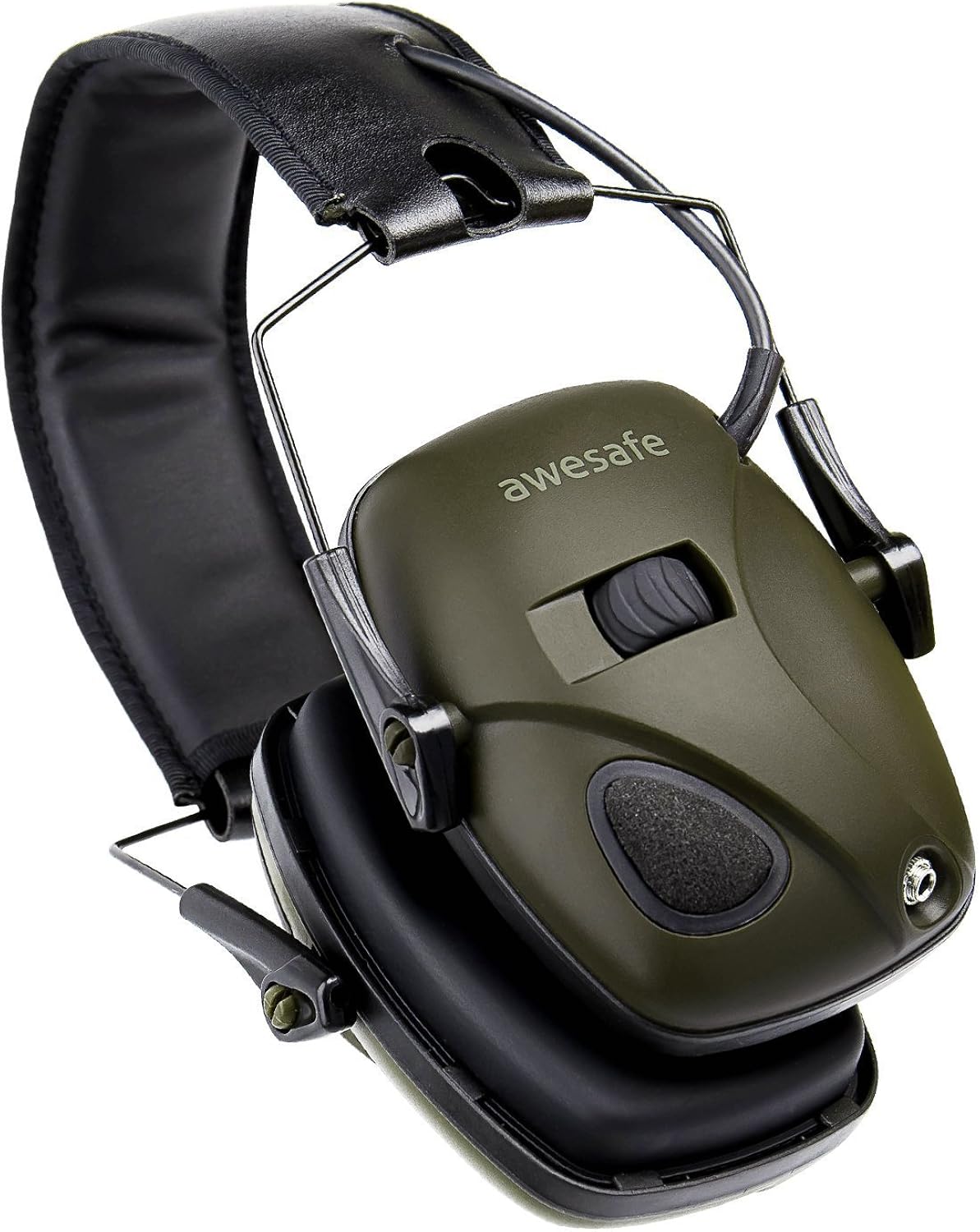 awesafe Electronic Shooting Earmuffs Hearing Protection with Sound Amplification and Suppression : Clothing