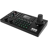 PTZOptics SuperJoy NDI, IP and Serial PTZ Camera Joystick Controller with Large LCD Screen, Basic Plus and Matrix Modes