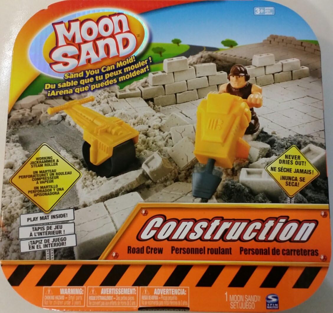 Moon Sand Construction Road Crew, Sand & Beach Toys Amazon Canada