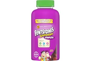 FLINTSTONES Complete Kids Multivitamin Gummies - Multivitamins for Kids, Kids Multivitamin Gummy Helps Maintain Good Health, 