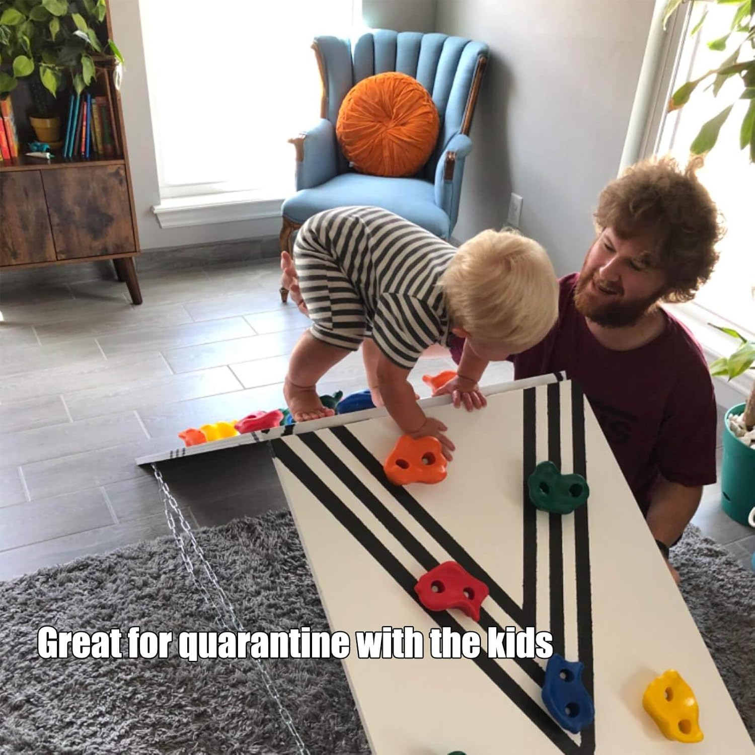 Orgrimmar 25PCS Rock Climbing Holds for Kids and Adults Rock Climbing Wall Grips for Indoor and Outdoor Play Set - Includes Screws and Mounting Hardware: Toys & Games