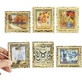 Odoria 1/12 Miniatur Mosaik Fliese Für Puppenhaus - Deko Für Wohnzimmer, Schlafzimmer (12x10 Cm)