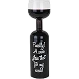 BigMouth Inc Ultimate Wine Bottle Glass