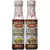 Colgin Hickory &amp; Mesquite Liquid Smoke (4 oz each) Bundle for Home Cooks &amp; BBQ Enthusiasts - Ideal Liquid Smoke for Cooking - Bold Texas Smokehouse Flavor for Meats, Sauces, &amp; Sides (2 pack)