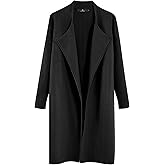 LILLUSORY Women's Long Cardigan Sweaters Oversized Fall Dressy Coatigan Jackets Trendy Knit Winter Coats