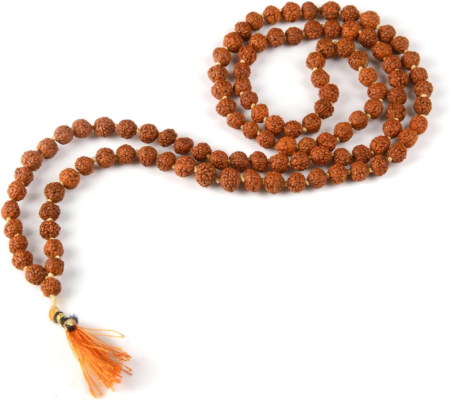 The Lifewater Company 108+1 Beads Lab Certified Rudraksha Mala