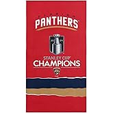 Northwest NHL Florida Panthers Stanley Cup Champions 2024 Beach Towel, 30" x 60"