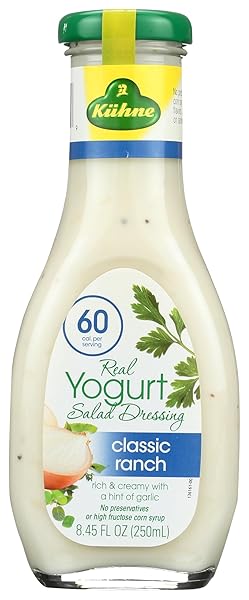 KUHNE YOGURT AND RANCH DRESSING, 250 ML