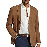 PJ PAUL JONES Mens Casual Blazer Lightweight Linen Sport Coat 2 Button Unlined Suit Jackets