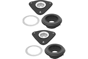 NEWPARTS Pair Set of 2 Front Suspension Strut Mounts Bearing Kit For Ford C-Max Escape Focus Lincoln MKC