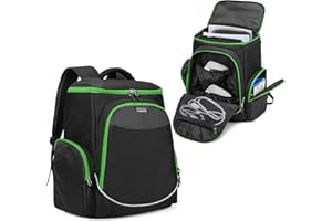 Trunab Gaming Console Backpack Compatible with PS5/PS4/PS4 Pro/PS4 Slim/Xbox One/Xbox One X, Travel Carrying Bag with Multipl