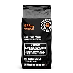 Biohazard Whole Bean Coffee, The World's Strongest
