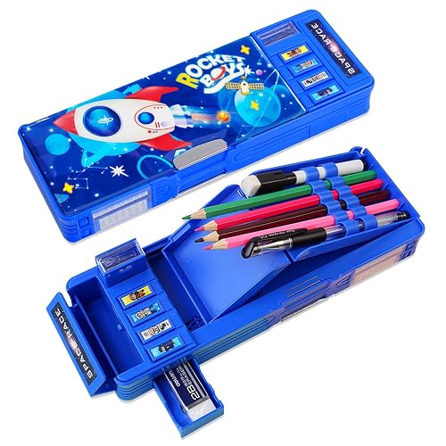 thumbnail image 2 of FEWOFJ Cute Cartoon Pencil Case For Girls,Pop Up... 2 of 13