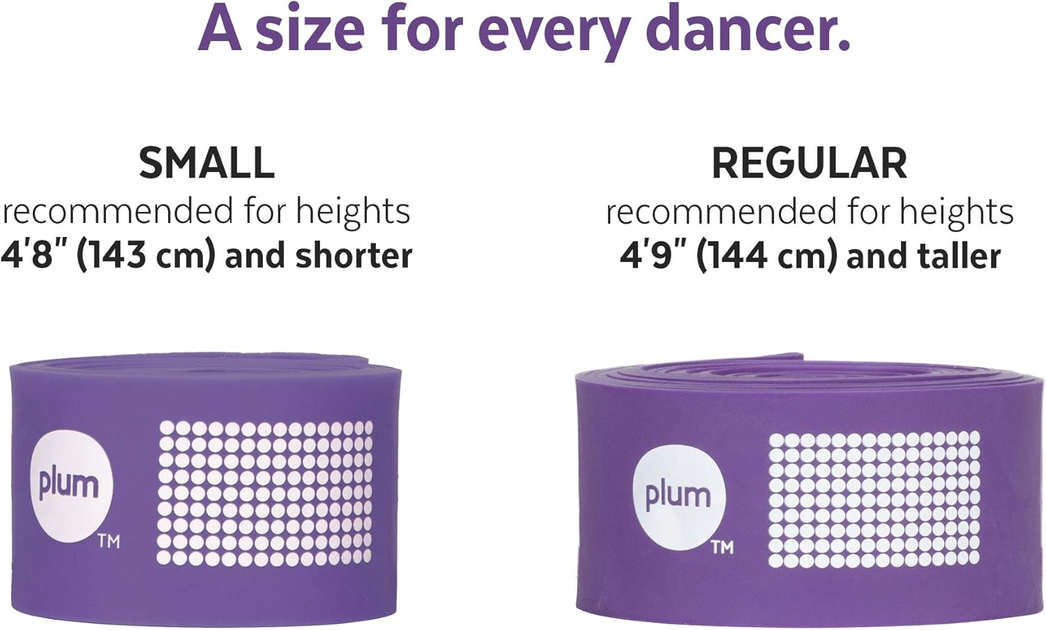 The PlumBand Stretch Band for Dance and Ballet – Colors and Sizes for Kids & Adults – Improve Your Splits, Strength, and Flexibility with Stretching – Printed Instruction Booklet and Travel Bag : Sports & Outdoors