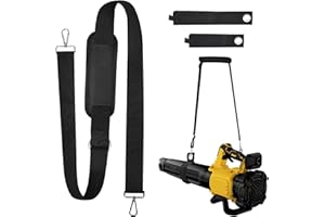 LCONVICELY Universal Adjustable Leaf Blower Straps with Anti - Slip Padding, Shoulder Straps for Leaf Blowers, Lawn Mowers & Garden Trimmers,Compatible with DEWALT, EGO Power+,LAZYBOI, LEAPUL and More