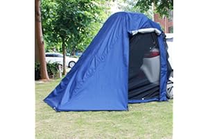 SUV Tent, Universal Truck Camping Tent Sleeps Up to 2, Double Layer Sun-Proof Car Tailgate Awning with Mosquito Net, Waterpro
