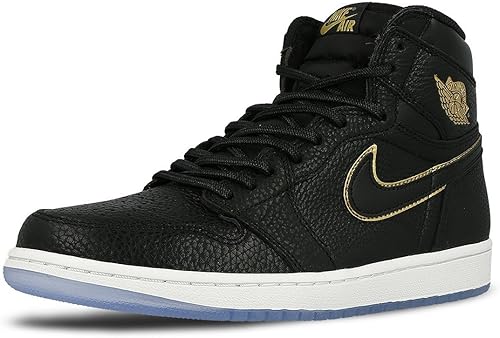 Amazon ナイキ エア ジョーダン1 レトロ スニーカー 黒 ゴールド Air Jordan 1 Retro High Og Black Metallic Gold 並行輸入品 26 5cm Us8 5 Nike ナイキ シューズ バッグ