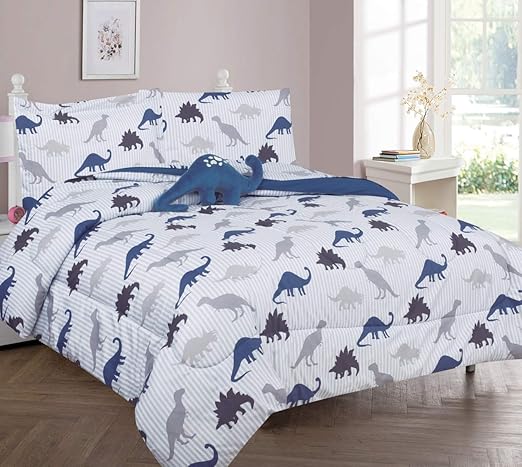dinosaur twin bed in a bag