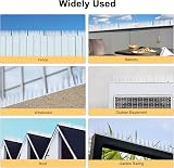 OFFO Bird Spikes Pigeon Deterrent 6.67m Frosted Clear, 31.8cm length view 7