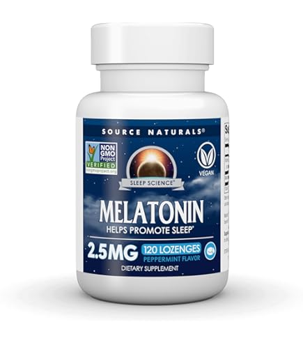 Amazon.com: Source Naturals Melatonin, Help Promote Sleep* - 1 mg