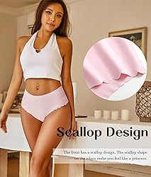 Sth Big High Waisted Seamless Underwear for Women