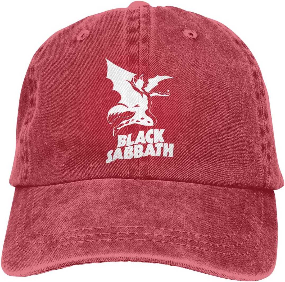 Gerneric Chenfengping Black Sabbath Unisex Baseball Hat Denim Hats Denim Hat Black
