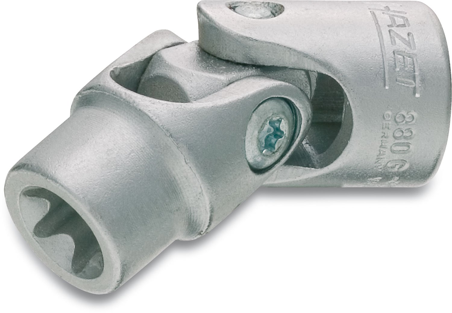 HAZET 880G-E8 43 mm E 8 Torx Profile Socket - Chrome-Plated/Polished