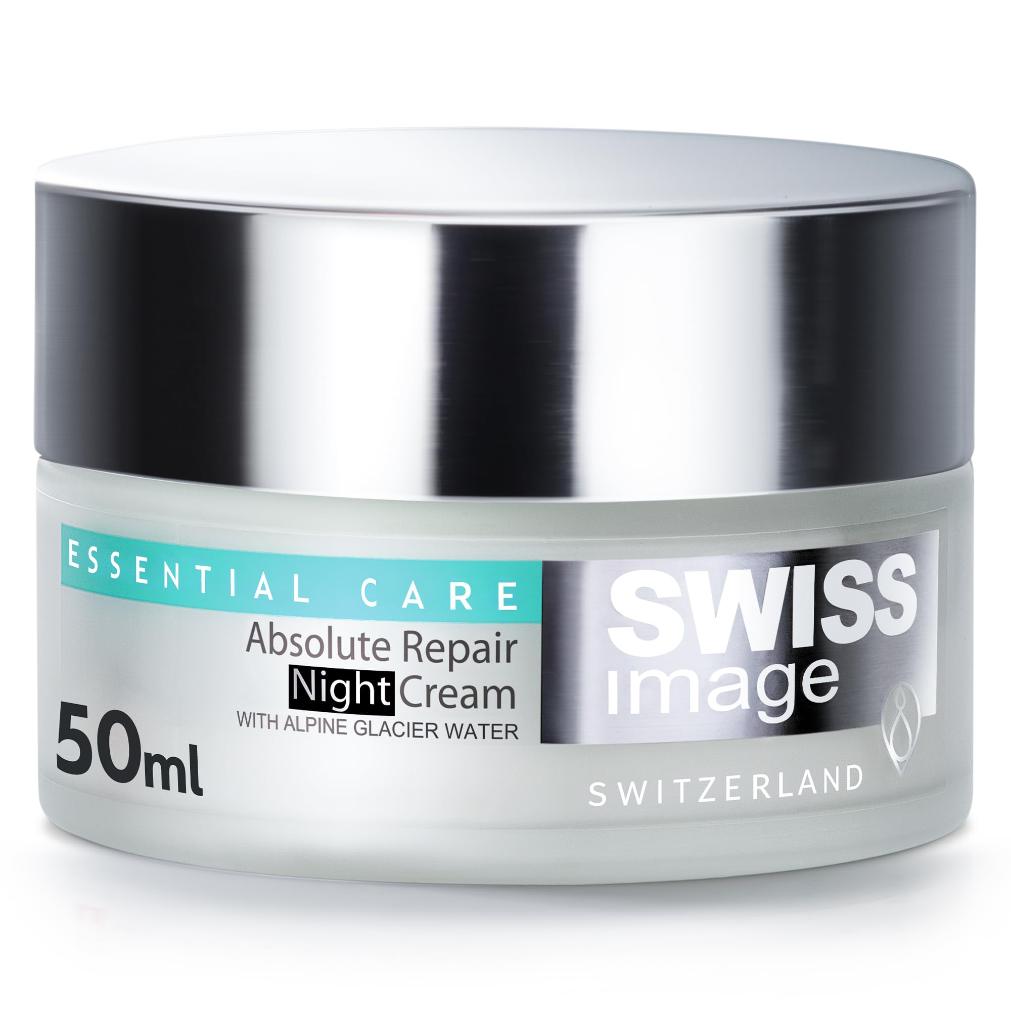 SWISSIMAGE Essential Care - Absolute Repair Night Cream - Natural and Effective Ingredients - Parabens, SLE/SLES, and Phthalates-free - 50ml