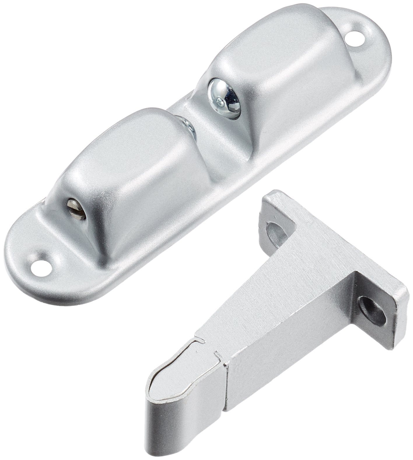 KWS Door Holder Door Catch Ball Catch | Silberfärbig | Pack of 1