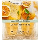 Bath & Body Works Sun-Washed Citrus Wallflowers Home Fragrance Refills - FRESH & RELAXING - 2 Pack