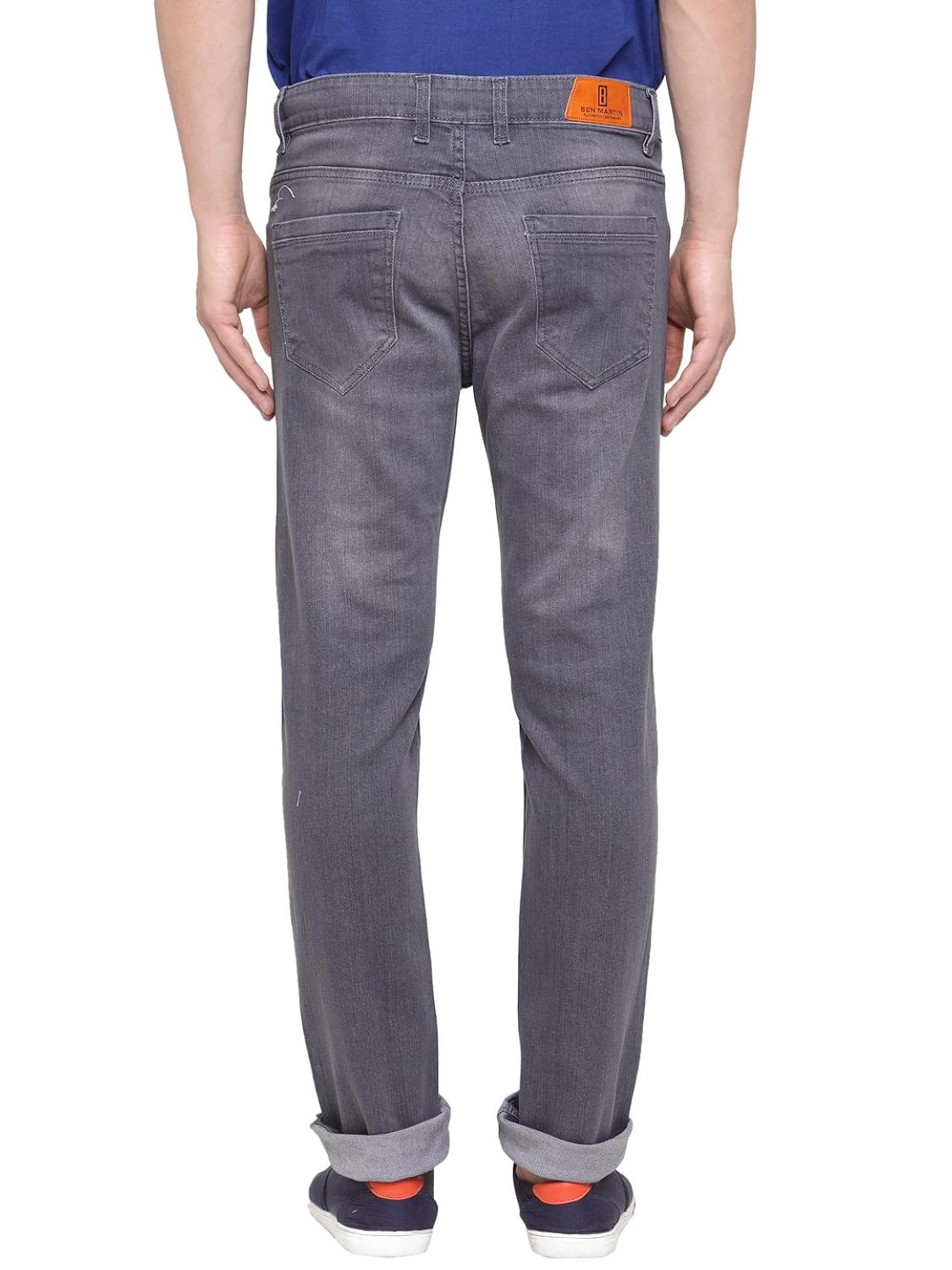 ben martin men's regular fit denim jeans(bmw-jns-d.grey)