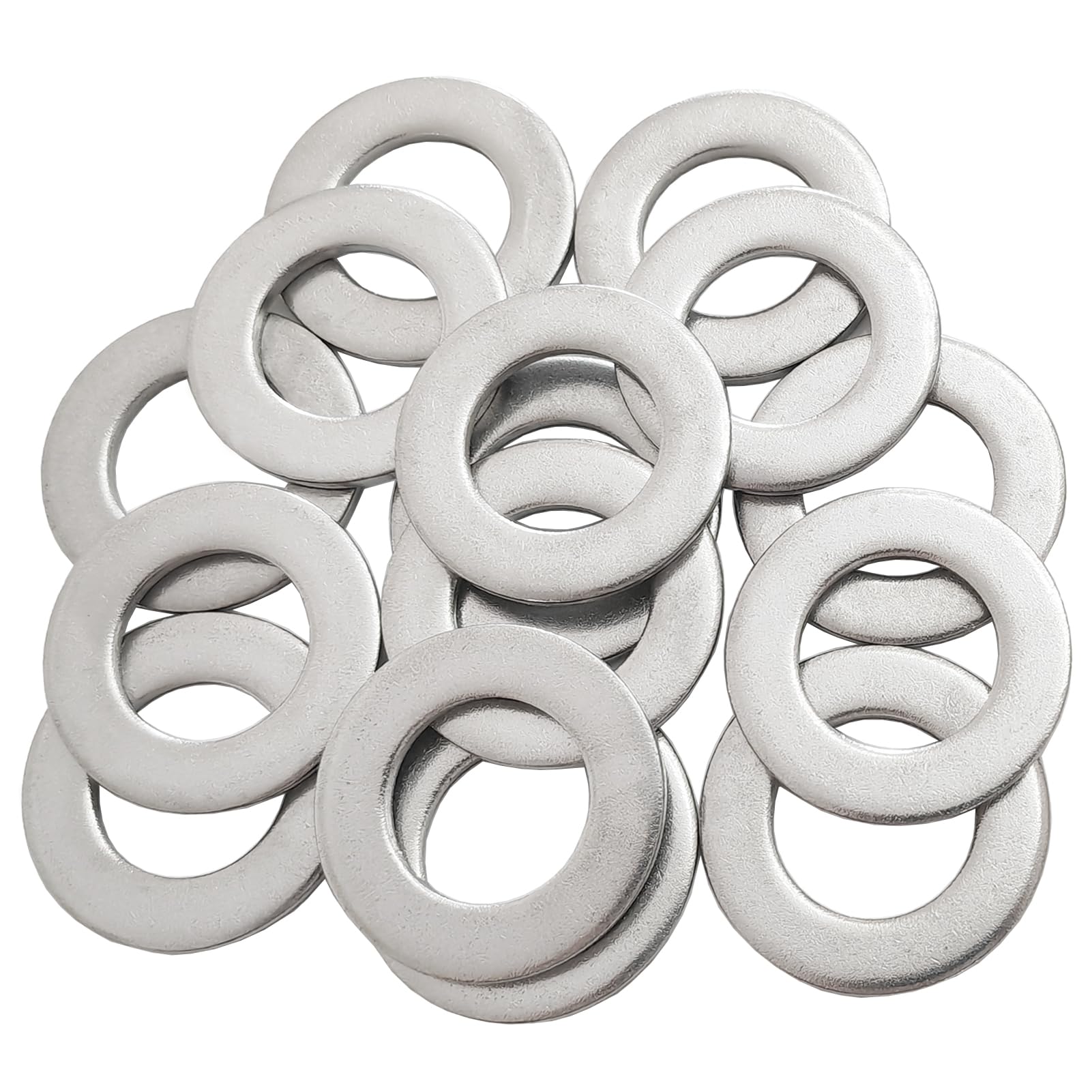 M14 x 28 x 2.5mm Washers,24 Piece A2 304 Stainless Steel Flat Penny Washers,Round Spacer Repair Washer For Screws Bolts,for Home Decoration Factories Repair Construction,According to Standart DIN125