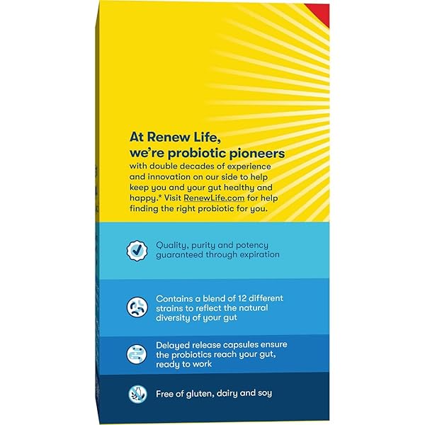 RENEW LIFE EXTRA CARE ULTIMATE FLORA PROBIOTIC SUPPLEMENT, 30 BILLION, 50 VEGETARIAN CAPSULES