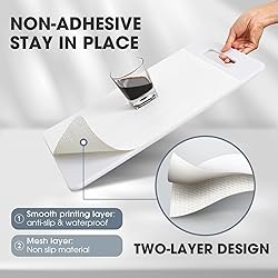 ALIUNI Shelf and Drawer Liner, Kitchen Cabinet