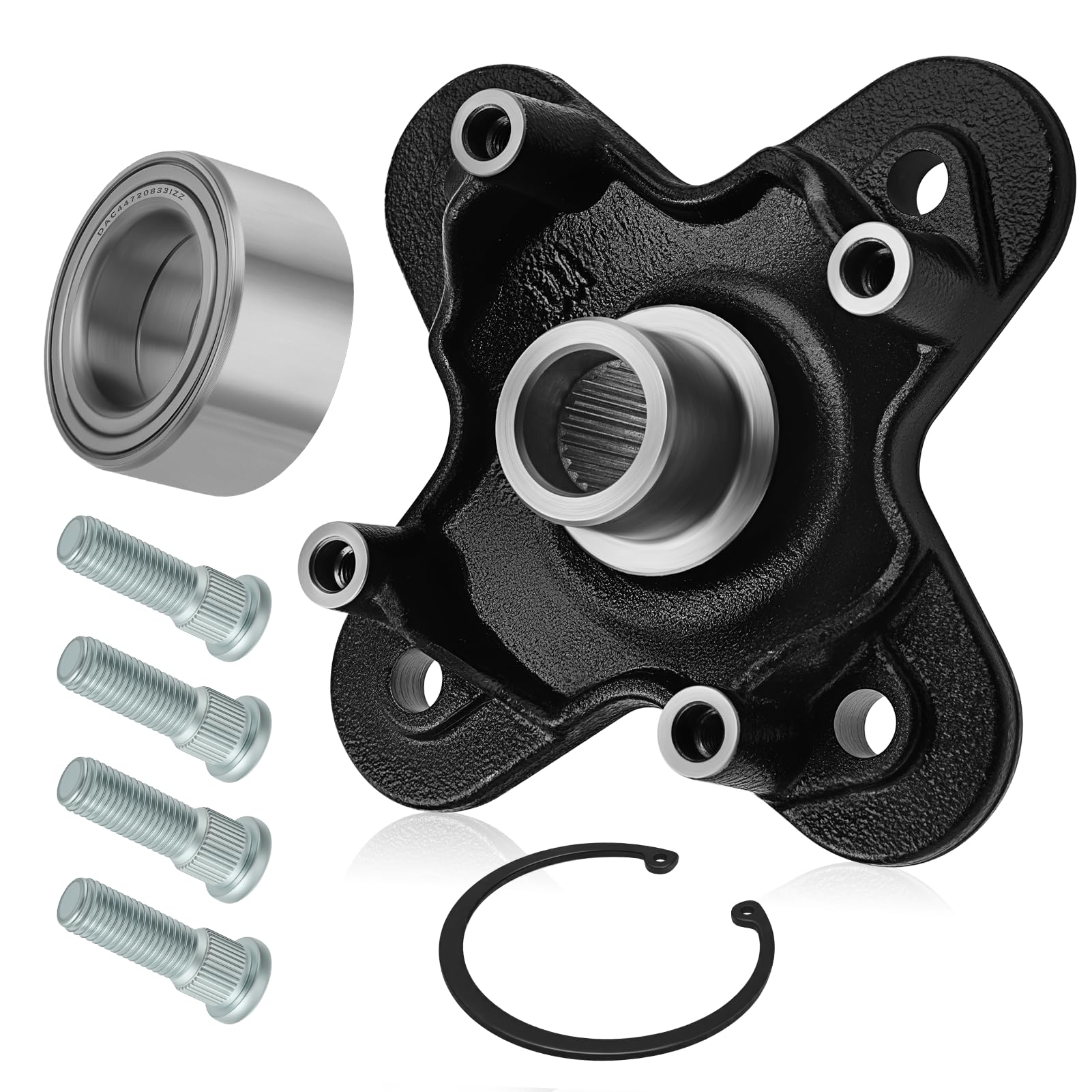 Photo 1 of M MATI Front/Rear Wheel Hub & Bearing kit for Polaris RZR 900 1000 General 1000 2015-2025 Sportsman Scrambler 1000 XP S 2020-2025 7519753 5141366-458 5142019-458 5139177-458 5139978-458 5143633-458
