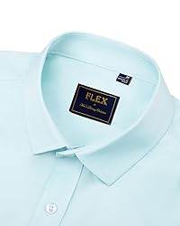 J.VER Men's Dress Shirts Solid Long Sleeve Stretch